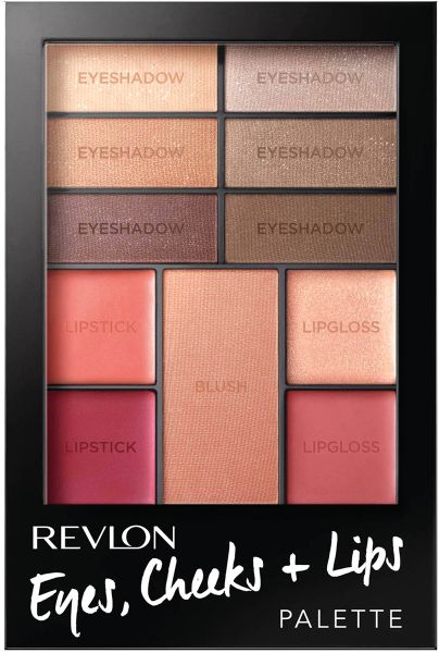 Revlon Eye Cheek & Lip Palettes Assorted Shades Eyeshadow revlon 100 - Romantic Nudes  