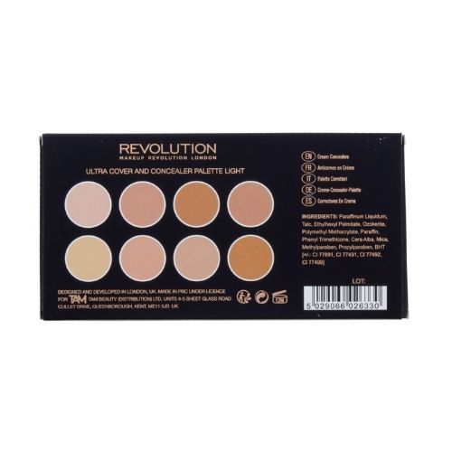 Revolution Ultra Cover & Conceal Palette Concealer Revolution   