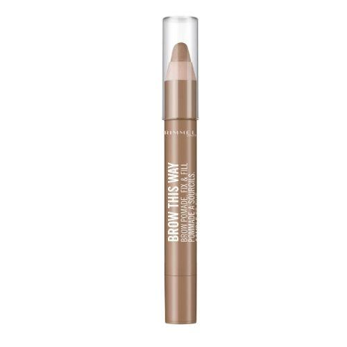 Rimmel Brow This Way Pomade Eyebrown Pencil In Assorted Shades 30ml Eyebrows rimmel Medium Brown  