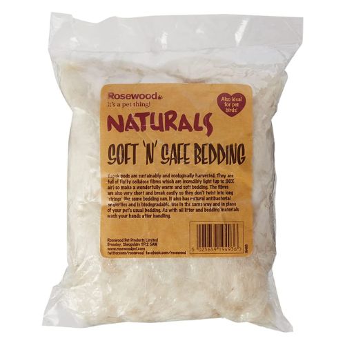 Rosewood Naturals Soft 'N' Safe Bedding 20g Small Animal Bedding Rosewood   