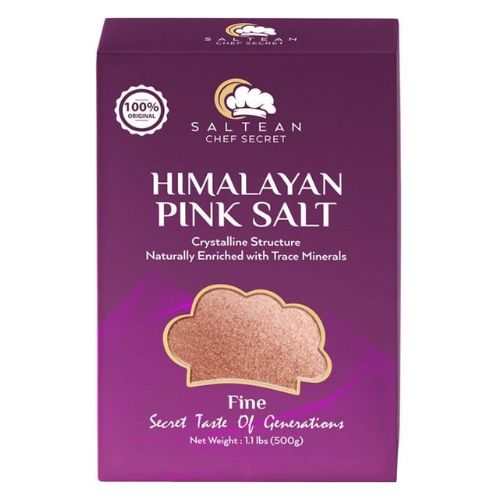 Saltean Himalayan Pink Salt Assorted Sizes Salt Saltean 500g  