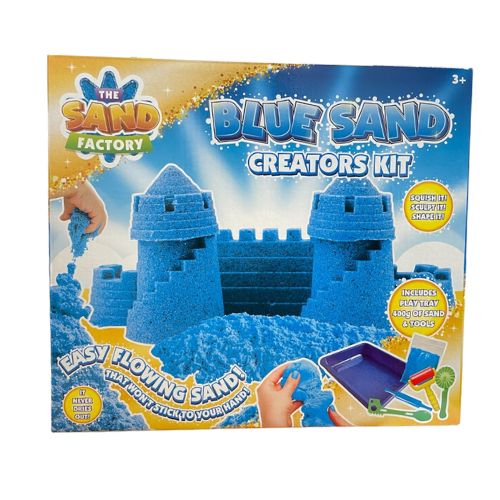 The Sand Factory Blue Sand Creators Kit Arts & Crafts Nixy Toys   