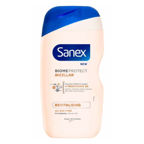 Sanex Biome Protect Micellar Revitalising Shower Gel 414ml Shower Gel & Body Wash Sanex   