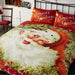 Coloroll Christmas Duvet Set Traditional Santa Face King Duvet Sets Coloroll   