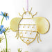 Sass & Belle Gold Bee Jewellery Hanger Home Decorations Sass & Belle   