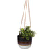 Sass & Belle Mojave Black Hanging Planter Plant Pots & Planters Sass & Belle   