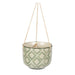 Sass & Belle Ria Hanging Planter Assorted Styles Plant Pots & Planters Sass & Belle Green and White  