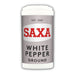 Saxa Ground White Pepper 25g Cooking Ingredients premier foods   