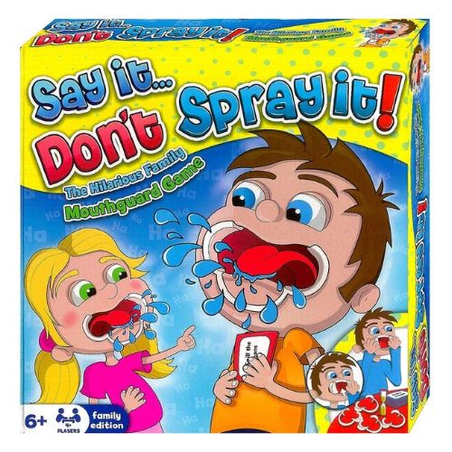 Say It Don't Spray It Mouthguard Board Game Games & Puzzles Toy Universe   