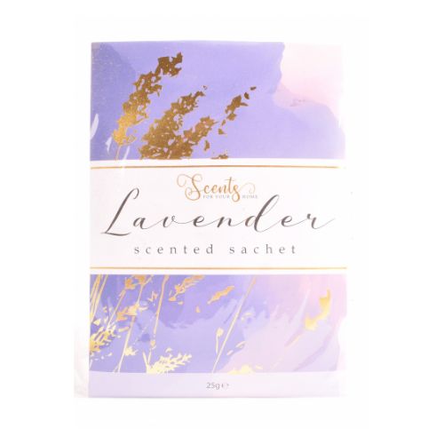 Scented Room Sachets Assorted Scents 25g Air Fresheners & Re-fills FabFinds Lavender  