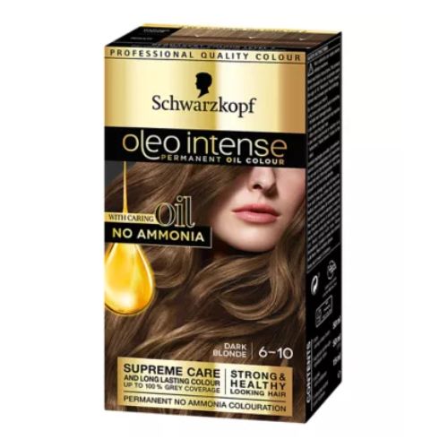 Schwarzkopf Oleo Intense Blonde Hair Dye 6-10 Dark Blonde Hair Dye Schwarzkopf   