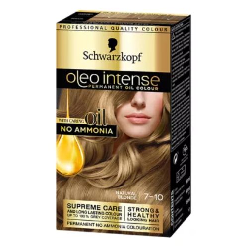 Schwarzkopf Oleo Intense Blonde Hair Dye 7-10 Natural Blonde Hair Dye Schwarzkopf   