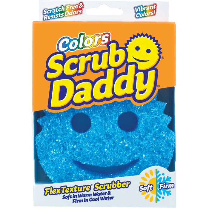Scrub Daddy Sponge Colours Blue Flex Texture Scrubber Cloths, Sponges & Scourers Scrub Daddy   