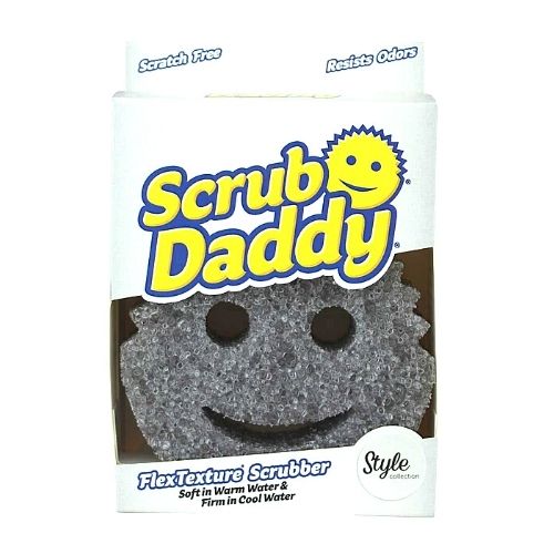  Scrub Daddy Smiling Scrubber, Grey - Scratch-Free
