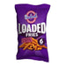 Seabrook Loaded Fries Cheese & Bacon Crisps 6 Pk 160g Crisps, Snacks & Popcorn Seabrook   