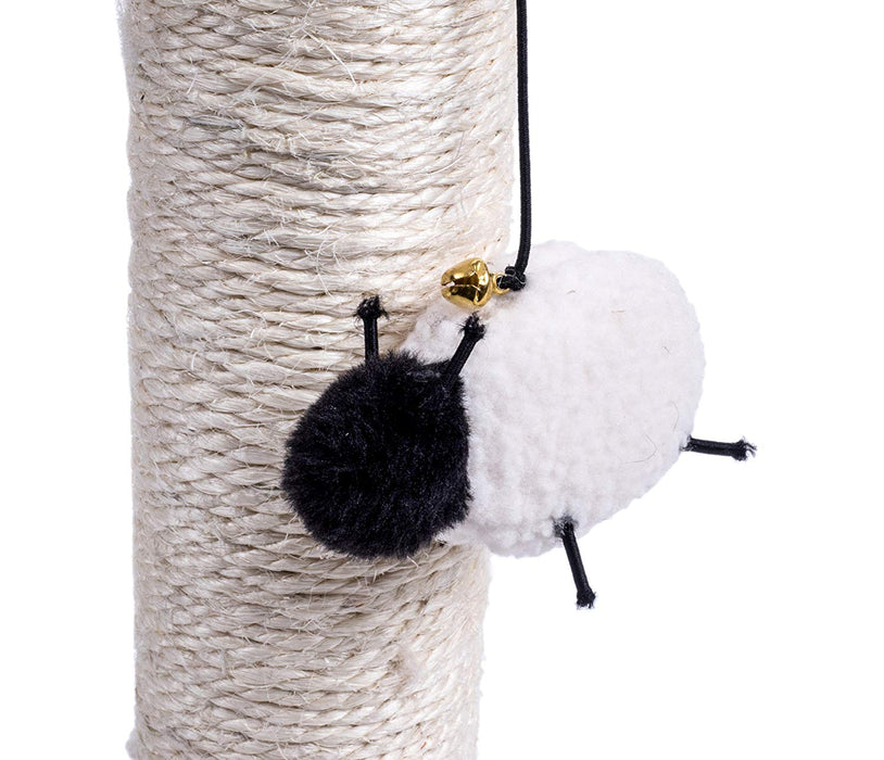 Petface Sheep Cat Scratching Post Cat Scratchers Petface   