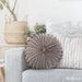 Home Collection Round Scatter Cushion 35cm x 9cm Cushions Home Collection   