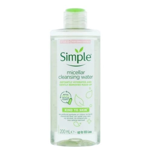 Simple Kind to Skin Micellar Cleansing Water 200ml Skin Care simple   
