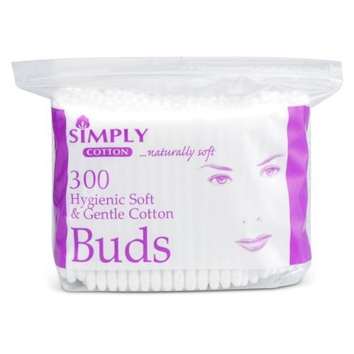 Simply Cotton 300 Cotton Buds Beauty Accessories Simply Cotton   