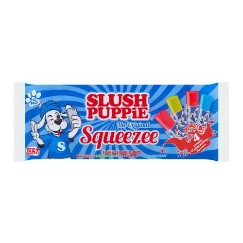 Slush Puppie The Original Squeezee  Ice Lollies 10 Pack Food Items Slush Puppie   