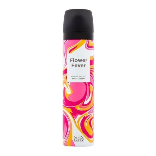 Soft & Gentle Fragranced Body Spray Assorted Scents 75ml Perfume & Cologne Soft & Gentle Flower Fever  