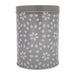 Geometric Speckled Pattern Kitchen Canister Grey/White Kitchen Storage FabFinds   