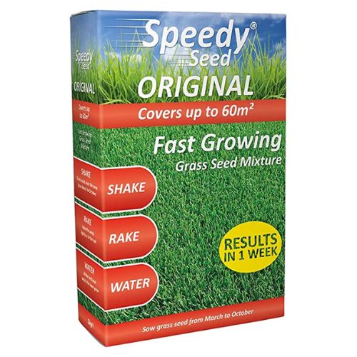 Speedy Seed Original Fast Growing Grass Seed Mixture 750g Lawn & Plant Care Speedy Seed   