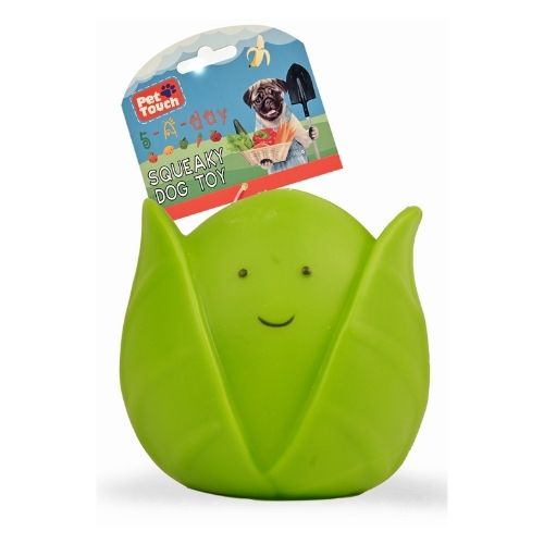 Pet Touch Squeaky Dog Toy Assorted Foods Dog Toys Pet Touch Sprout  