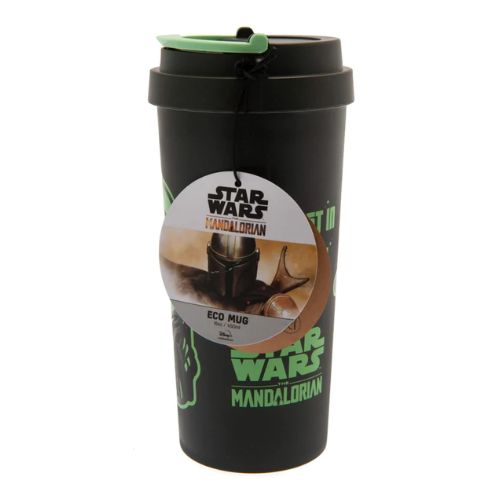Star Wars Mandalorian Double Walled Eco Mug Mugs Disney   