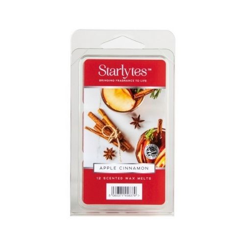 Starlytes 12 Scented Wax Melts Apple Cinnamon Wax Melts Starlytes   