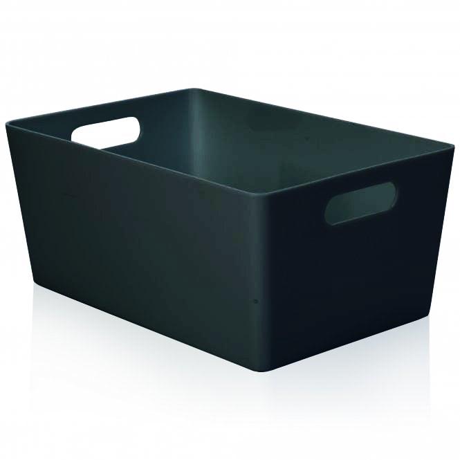 Moda Multi-Purpose Storage Boxes Pack Of 3 Storage Boxes Moda Black  