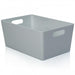Moda Multi-Purpose Storage Boxes Pack Of 3 Storage Boxes Moda Grey  