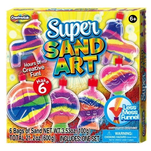 Super Sand Art Kit Arts & Crafts Creative Kids   