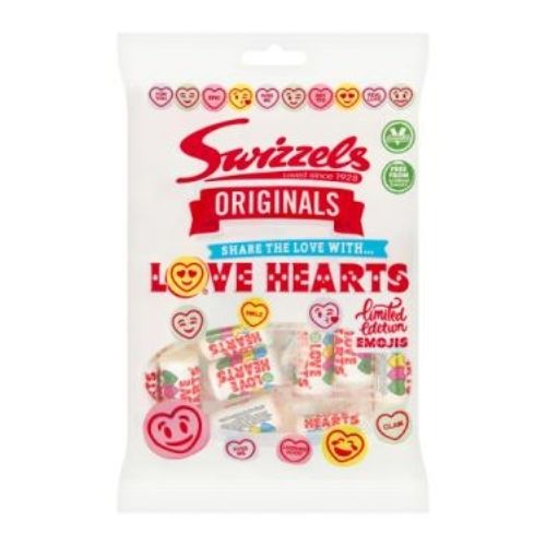Swizzels Original Love Heart Sweets 170g Sweets, Mints & Chewing Gum Swizzels   
