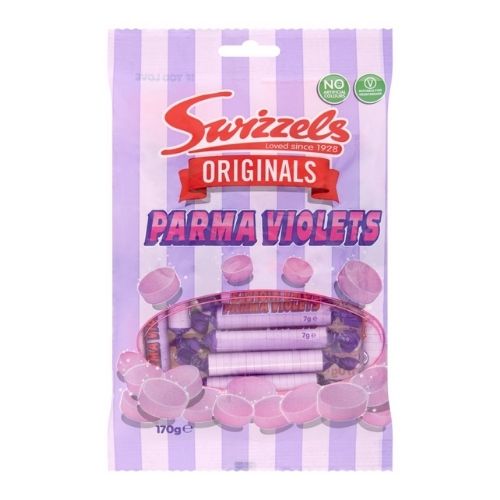 Swizzels Originals Parma Violets Sweets 170g Sweets, Mints & Chewing Gum Swizzels   