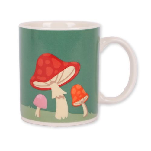 Green Mushroom Mug Mugs FabFinds   