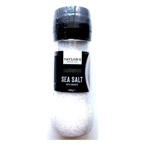 Taylor's Spice Company Sea Salt Grinder 400g Cooking Ingredients Taylor's   