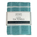 Home Kitchen Collection Luxury Tea Towels Teal 4 Pack Tea Towels Home Collection   