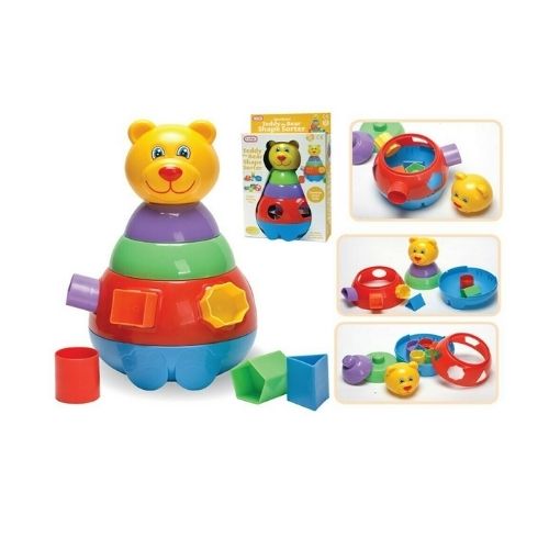 Teddy Bear Shape Sorter Toy Sorting & Stacking Toys Telitoy   
