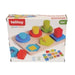 Telitoy 12 Piece Wooden Shape Sorter Board Sorting & Stacking Toys Telitoy   