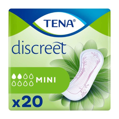 Tena Discreet Mini Pads 20 Pack Feminine Care Tena   