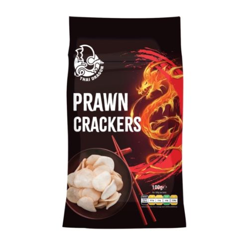 Thai Dragon Prawn Crackers 100g Crisps, Snacks & Popcorn Thai Dragon   