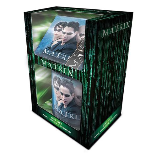 The Matrix Mug Coaster & Keychain Gift Set Mugs Pyramid international   