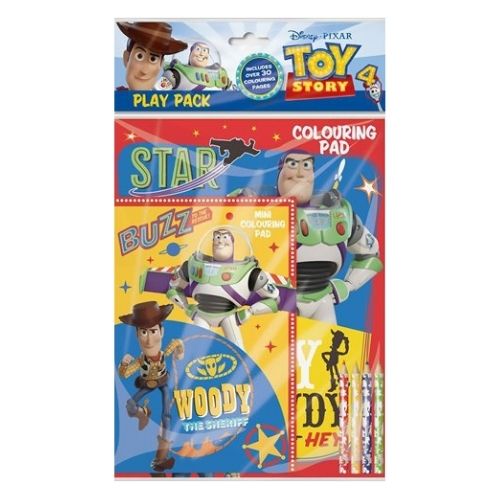 Disney Pixar Toy Story 4 Colouring Pad Kids Stationery Design Group   