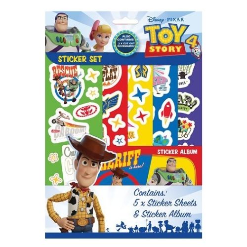 Disney Pixar Toy Story 4 Sticker Set — FabFinds