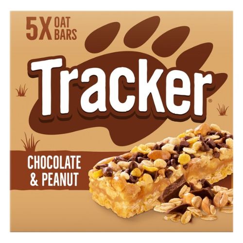 Tracker Chocolate & Peanut Oat Cereal Bars 5pk Biscuits & Cereal Bars mars   