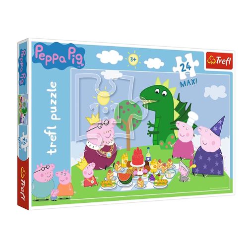 Trefl Peppa Pig 24 Piece Puzzle Puzzles Trefl   