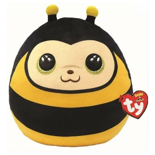 TY Squishaboo Soft Plush Pillow Assorted Styles 10" Plush Toys ty Zinger Bee  
