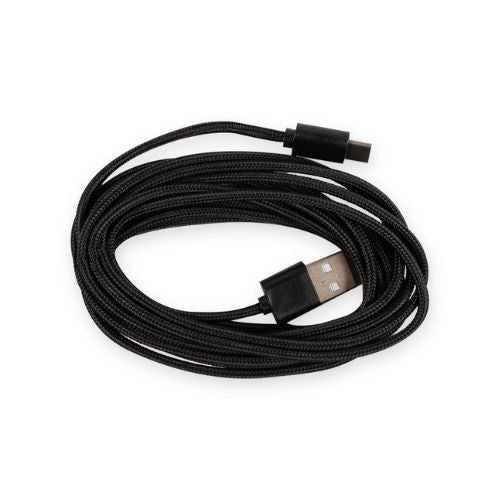 Konekt Black Type C USB Cable 3M Mobile Phone Accessories Konekt   
