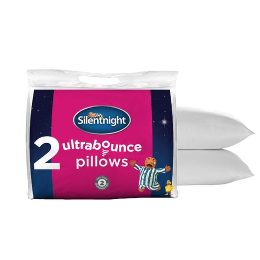 Silentnight Ultrabounce Pillow Pair 2 Pack Pillows Silent Night   